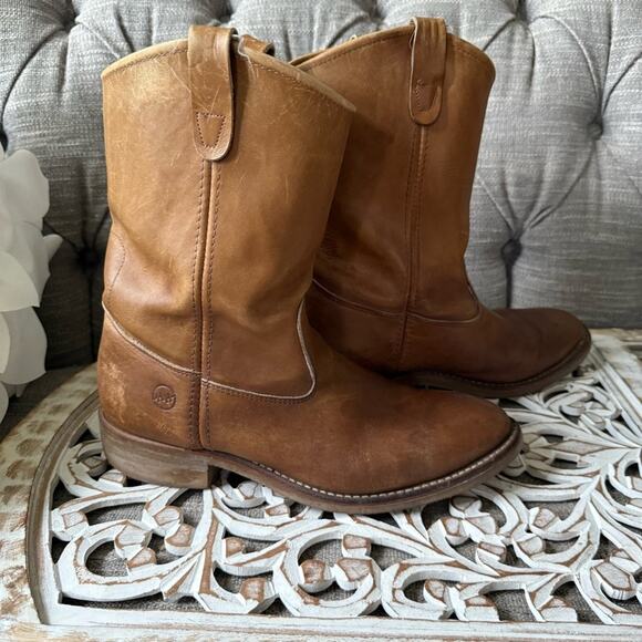 Double H Cowboy Western Work Boots Men’s 11.5 Wide - Picture 4 of 7